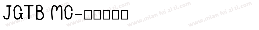 JGTB MC字体转换